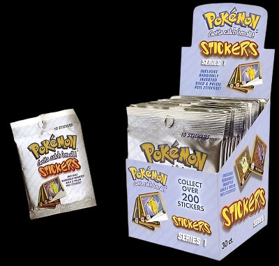 1999 series 1 Pokemon Pack Sticker