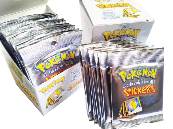 1999 series 1 Pokemon Pack Sticker